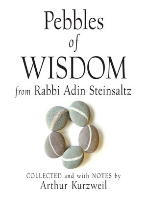 cover image of Pebbles of Wisdom from Rabbi Adin Steinsaltz